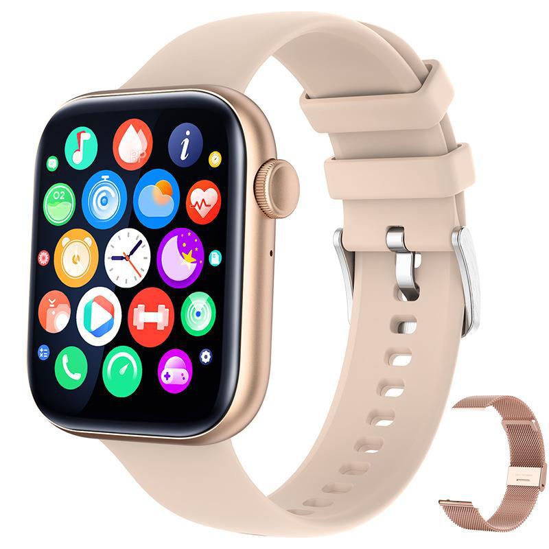 Reloj inteligente P45 con llamadas Bluetooth y monitor de salud